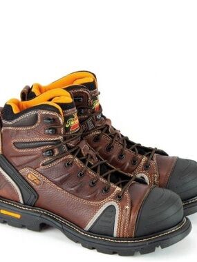 Thorogood Men's Gen Flex 6" Lace-to-Toe Composite Work Boot Size 10.5 W